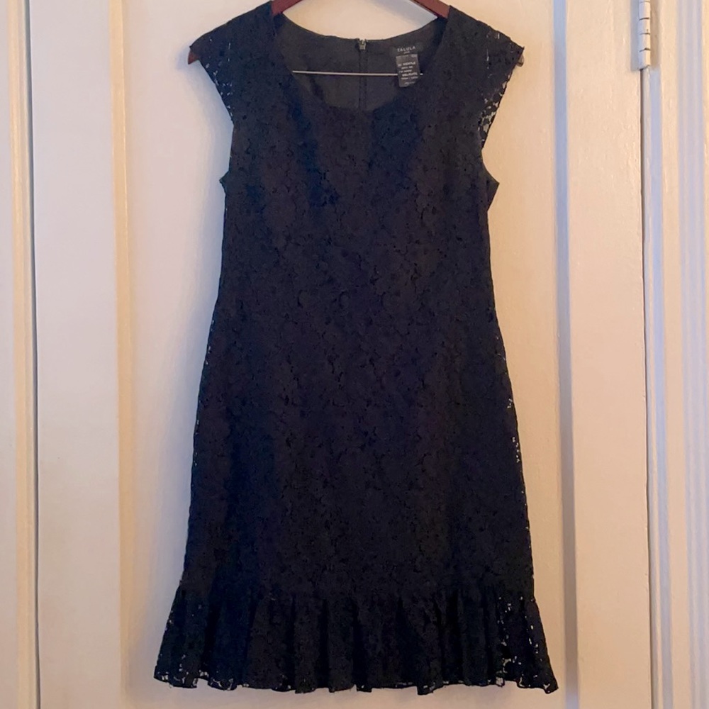 Aritzia Talula Black Lace Dress